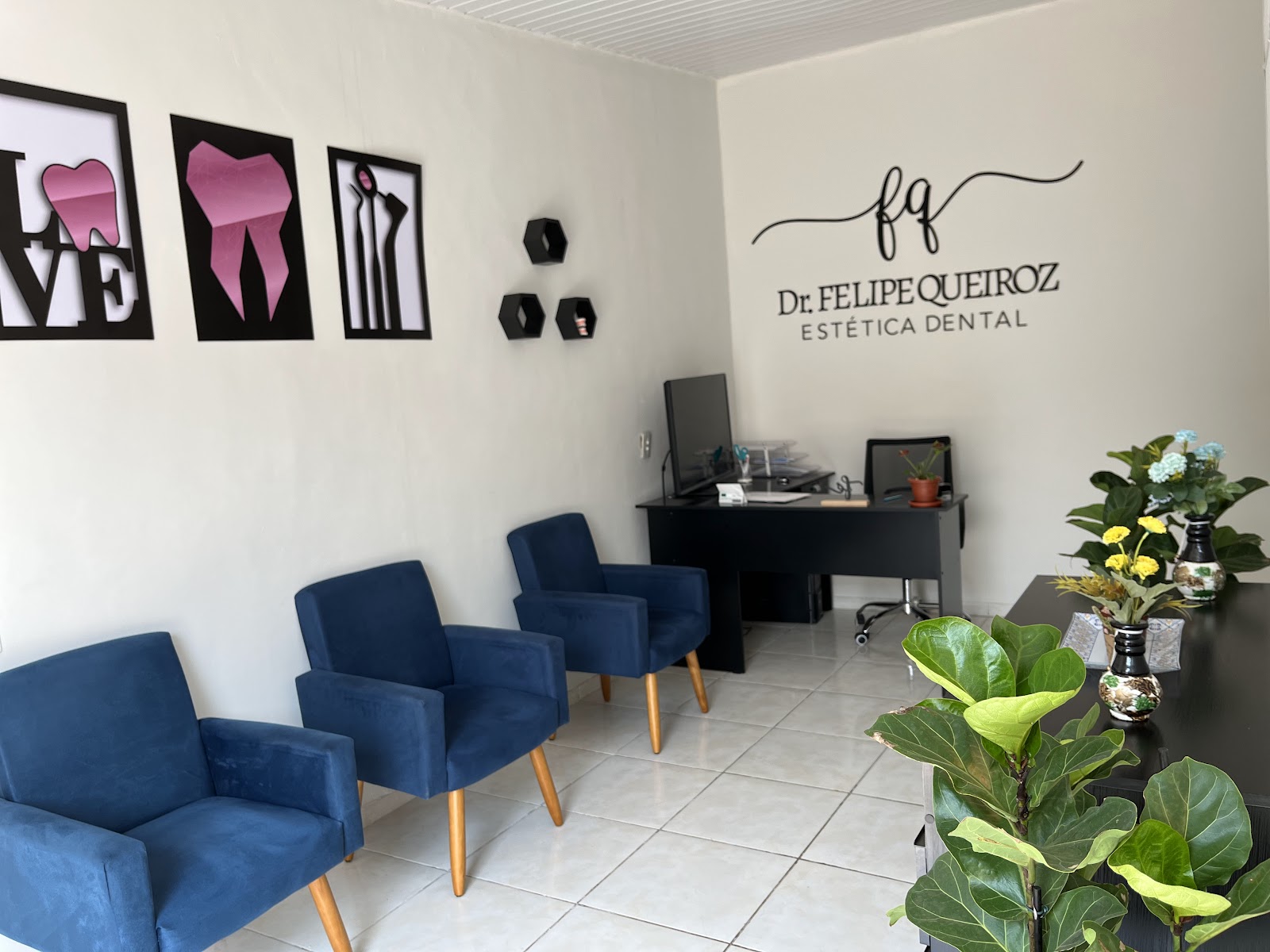 Recepção e Consultório Estético Dr. Felipe Queiroz